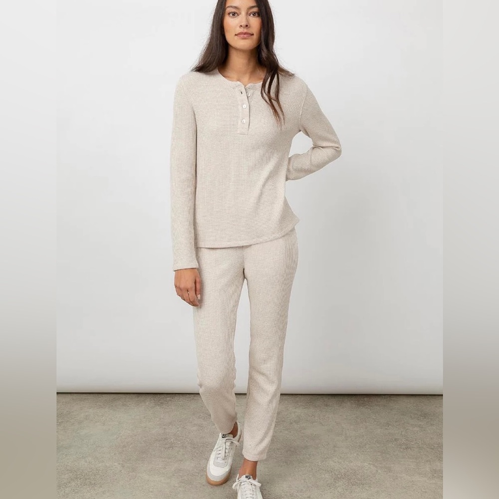 NWT Rails Perry top in heather oatmeal